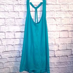 Old Navy Plus 3x Athletic Teal Tank Top